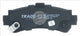 BREMTEC TRADE-LINE BRAKE PADS SET NISSAN SENTRA 1995-99 BT446TS