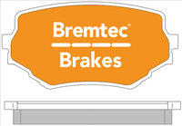 BREMTEC 4WD BRAKE PADS SET SUZUKI VITARA 1995-99 BT449E