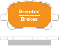 BREMTEC PRO-LINE BRAKE PADS SET TOYOTA AVALON MCX10R 00- BT454PRO
