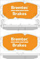 BREMTEC TRADE-LINE BRAKE PADS SET HYUNDAI SONATA 3.3 V6 NF 2005- BT458TS