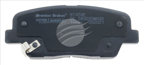 BREMTEC 4WD BRAKE PADS SET HYUNDAI SANTE-FE (CM) 2.2 CRDi BT459E