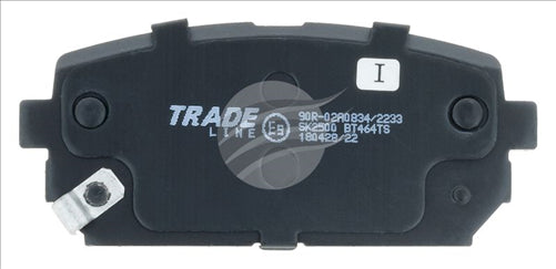 BREMTEC TRADELINE BRAKE PAD SET REAR HYUNDAI ix35 2.0 TDi AWD BT464TS