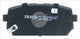 BREMTEC TRADELINE BRAKE PAD SET REAR HYUNDAI ix35 2.0 TDi AWD BT464TS