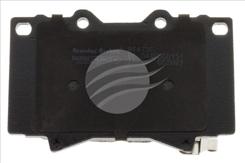 BREMTEC 4WD BRAKE PADS SET LANDCRUISER HDJ100R 2000- BT473E