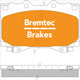 BREMTEC PRO-LINE CERAMIC HD+ ZERO DUST LANDCRUISER HDJ100R 2000- BT473PRO