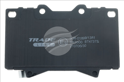 BREMTEC TRADE-LINE BRAKE PAD FRONT SET LANDCRUISER HDJ HZJ VDJ LEXUS BT473TS