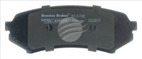 BREMTEC 4WD BRAKE PADS SET LANDCRUISER HDJ100R 2000- BT474E