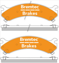 BREMTEC 4WD BRAKE PADS SET HUMMER H2 6.0 2004-07 BT480E