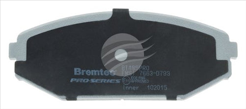 BREMTEC PRO-LINE BRAKE PADS SET HONDA MDX 4D WAGON 2001-03 BT485PRO