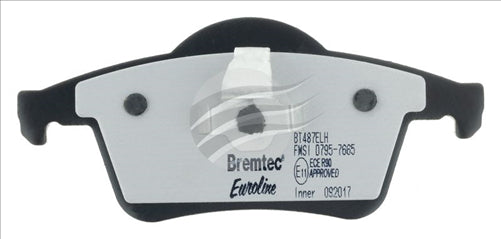 BREMTEC EURO-LINE HD BRAKE PADS SET VOLVO X70 2002- BT487ELH