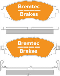 BREMTEC TRADE-LINE BRAKE PADS SET DAEWOO NUBIRA 1997- BT489TS