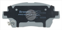 BREMTEC PRO-LINE BRAKE PADS SET TOYOTA COROLLA ZZE122R 2001- BT504PRO