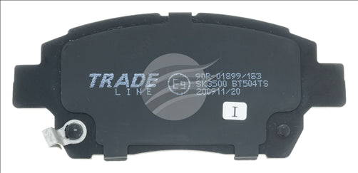 BREMTEC TRADE-LINE BRAKE PAD FRONT SET COROLLA ZZE ECHO PRIUS VITZ BT504TS