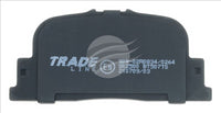 BREMTEC TRADE-LINE BRAKE PADS SET TOYOTA PRIUS 1.5 NHW20 2003-09 BT507TS