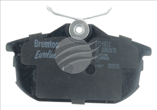 BREMTEC EURO-LINE BRAKE PADS SET VOLVO S40 1995-03 BT510ELC