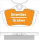 BREMTEC EURO-LINE BRAKE PADS SET VOLVO S40 1995-03 BT510ELC