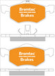 BREMTEC TRADE-LINE BRAKE PADS SET MAZDA TRIBUTE 4WD 2000- BT514TS
