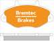 BREMTEC PRO-LINE BRAKE PADS SET FORD TRANSIT VF 1994-01 BT537PRO
