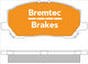 BREMTEC 4WD BRAKE PADS SET TOYOTA KLUGER MCU28R V6 2003- BT556E