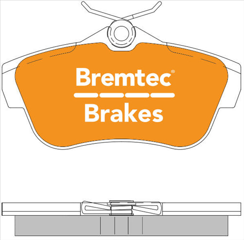 BREMTEC EURO-LINE HD BRAKE PADS SET CITROEN DISPATCH 2.0 i 120 BT565ELH