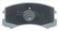 BREMTEC PRO-LINE BRAKE PADS SET MITSUBISHI LANCER CG 2002- BT571PRO