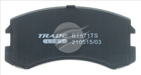 BREMTEC TRADE-LINE BRAKE PADS SET MITSUBISHI LANCER CG 2002- BT571TS