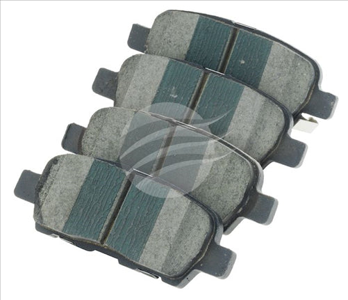 BREMTEC 4WD BRAKE PADS SET NISSAN 350Z Z33 V6 2003- BT572E