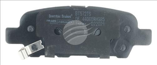 BREMTEC TRADE-LINE BRAKE PAD REAR SET DUALIS ELGRANDE MAXIMA MURANO BT572TS
