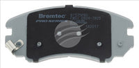 BREMTEC PRO-LINE BRAKE PADS SET HYUNDAI TIBURON 2.7 2002- BT575PRO