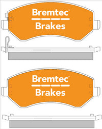 BREMTEC PRO-LINE BRAKE PADS SET CHRYSLER VOYAGER 2000- BT584APRO