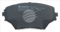 BREMTEC 4WD BRAKE PADS SET TOYOTA RAV4 II 2.0 VVTi 2000- BT587E