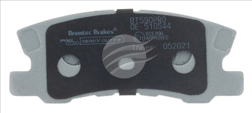 BREMTEC PRO-LINE BRAKE PADS SET MITSUBISHI PAJERO NP 3.5L BT590PRO