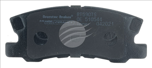 BREMTEC TRADE-LINE BRAKE PAD REAR SET LANCER PAJERO ASX OUTLANDER BT590TS
