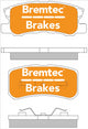 BREMTEC TRADE-LINE BRAKE PAD REAR SET LANCER PAJERO ASX OUTLANDER BT590TS
