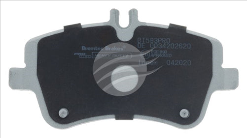 BREMTEC PRO-LINE BRAKE PADS SET MERCEDES C180 C-CLASS 1999- BT593PRO