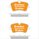 BREMTEC PRO-LINE BRAKE PADS SET MERCEDES C180 C-CLASS 1999- BT593PRO