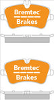 BREMTEC TRADE-LINE BRAKE PADS SET MERCEDES C180 C-CLASS 1999- BT593TS