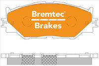 BREMTEC TRADE-LINE BRAKE PADS SET LEXUS IS220 2005- BT599TS