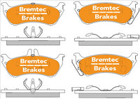 BREMTEC PRO-LINE BRAKE PADS SET MERCEDES-BENZ ML320 (W163) BT605PRO