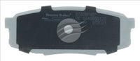 BREMTEC PRO-LINE REAR BRAKE PADS SET TOYOTA LANDCRUISER 200 SERIES BT608PRO