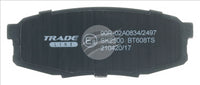 BREMTEC TRADE-LINE REAR BRAKE PADS SET TOYOTA LANDCRUISER 200 SERIES BT608TS