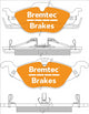 BREMTEC TRADE-LINE BRAKE PADS SET HOLDEN ASTRA TS (NON ABS) BT621TS
