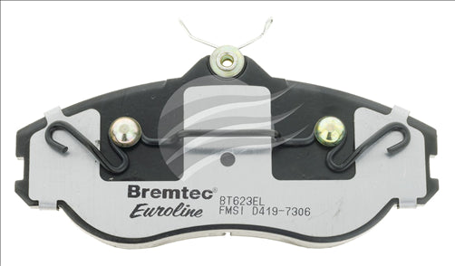 BREMTEC EURO-LINE BRAKE PADS SET AUDI S2 (8B) 2.2T QUATTRO BT623ELC