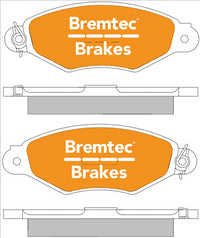 BREMTEC EURO-LINE HD BRAKE PADS SET RENAULT KANGOO 1.6 FWD BT633ELH