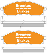 BREMTEC PRO-LINE BRAKE PADS SET NISSAN SKYLINE R34 SUMITOMO BT674PRO