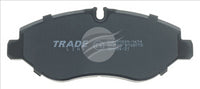BREMTEC TRADELINE BRAKE PAD SET FRONT IVECO DAILY III 29C, 35C 2006- BT681TS