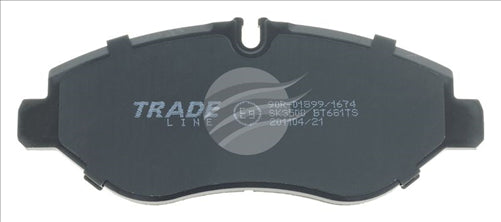 TRADELINE BRAKE PAD SET FRONT IVECO DAILY III 29C, 35C 2006- BT681TS