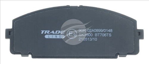 BREMTEC TRADE-LINE BRAKE PAD FRONT SET TOYOTA HIACE LH RZH 1989-2005 BT706TS