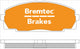 BREMTEC TRADE-LINE BRAKE PAD FRONT SET TOYOTA HIACE LH RZH 1989-2005 BT706TS