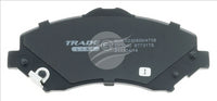 BREMTEC TRADE-LINE FRONT BRAKE PADS SET JEEP WRANGLER 3.7i V6 2007- BT731TS